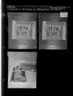 Refrigerator for ad; New Wing for Mental Health at Health Dept. (3 Negatives) January 28-29, 1959 [Sleeve 58, Folder a, Box 17]